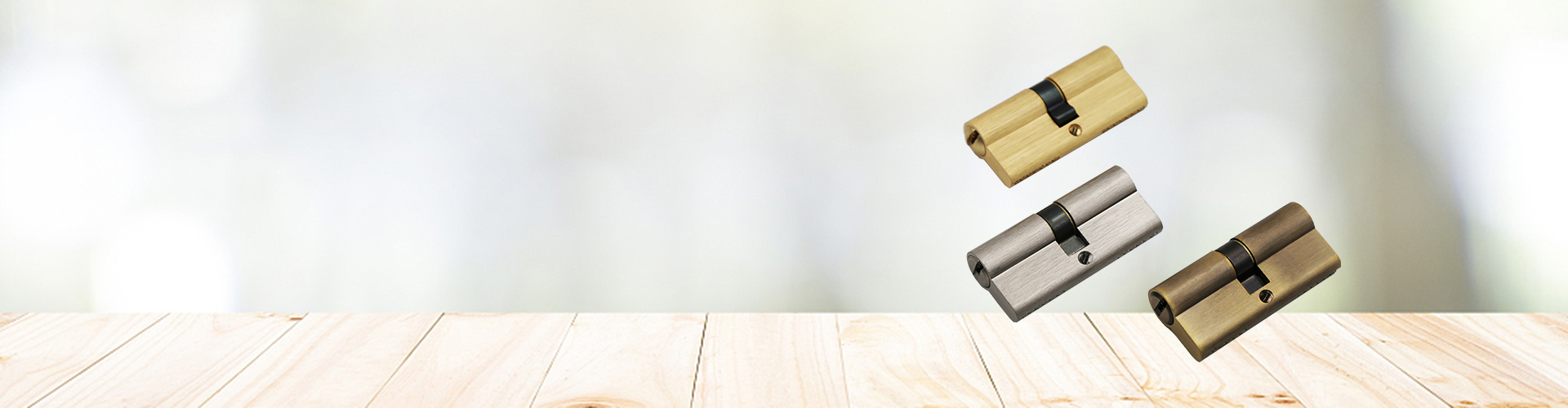 JW-LOCK Double-sided Lock Cylinder Banner