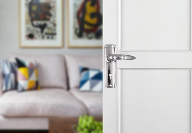 JW-LOCK Lever Door Handle Lock Set Usage Scenario 3