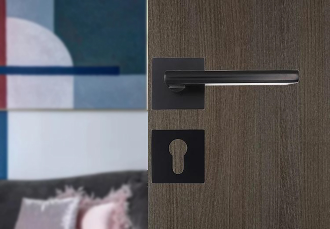 JW-LOCK Lever Handle With Rosette Usage Scenario 2