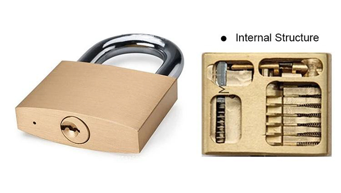 JW-LOCK Mechanical Padlock Features 1