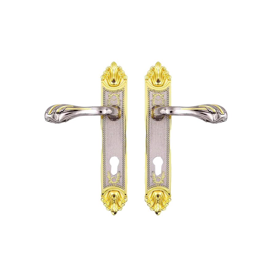 JW-LOCK Iron Aluminum Door Handle Product Detail JW-LOCK-IA-27753 15